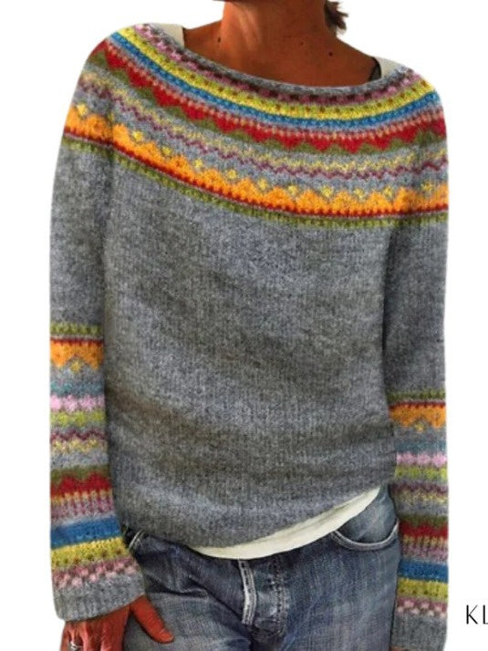 Pull en tricot Islandais