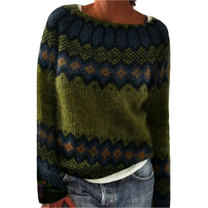 Pull en tricot Islandais